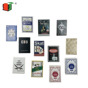 Articulo promocional de alta calidad juegos de cartas de aprendizaje innovadores personalizados naipes de plastico de <span class=keywords><strong>poquer</strong></span> - Product Image 3