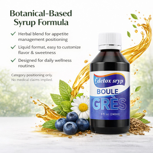 Jarabe Natural para el Control del Apetito, Mezcla Herbal |   Líquido para el Control de Peso B2B OEM - Product Image 2