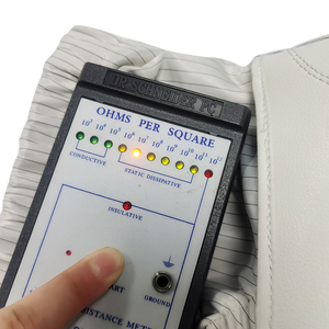 Allesd mẫu có sẵn bụi miễn phí màu trắng thép Toe ESD chống tĩnh điện khởi động làm việc cho điện tử hội thảo - Product Image 6