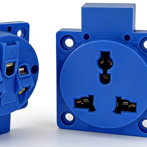 220V/<span class=keywords><strong>250V</strong></span>対応 3ピン<span class=keywords><strong>AC</strong></span>電源ソケット IP54防水等級 - Product Image 1