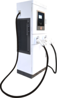 Pengisi Daya EV Lida DC Baru dengan Penyimpanan Baterai 120kW-180kW Stasiun Pengisian Cepat Dual Gun untuk Penggunaan Komersial OCPP 1.6