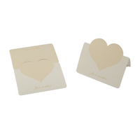 Tarjetas de presentación personalizadas de alta calidad con impresión de logotipos en lámina dorada