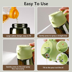 Wholesale Custom Logo Leak Proof Kitchen <b>Oil</b> Dispenser <b>Bottle</b> OEM ODM Glass Olive <b>Oil</b> <b>Bottle</b> with Private Label Packaging - Product Image 3