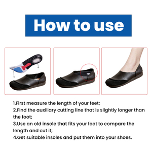 Houkea Les semelles intérieures douces et saines qui stimulent la hauteur favorisent le soutien de la voûte plantaire antidérapant et résistant à l'usure <span class=keywords><strong>Correction</strong></span> de la posture du pied - Product Image 4