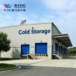 Solution d'ingénierie pour entrepôt frigorifique industriel à économie d'énergie avec panneaux sandwich en PU, sans colonnes, pour la transformation alimentaire - Product Image 1