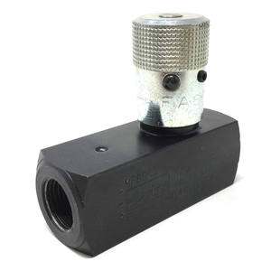9F800S Colorflow Série F 1/2 BSPP Contrôle de débit tubulaire 5000 PSI Contrôle de débit hydraulique - Product Image 6