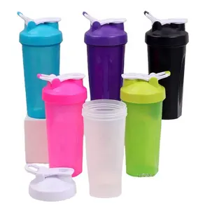 Nuovo arrivo bottiglia da palestra Shaker in plastica portatile da 600ml per palestra sport da palestra con proteine per palestra Shaker tazza per agitatore d'acqua