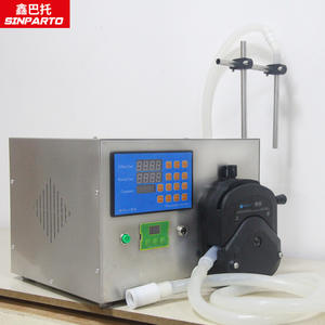 เครื่องบรรจุของเหลว SINPARTO รุ่น GZL-80 กึ่งอัตโนมัติ ปั๊มไฟฟ้า อุปกรณ์บรรจุน้ำผึ้ง ความแม่นยำสูง - Product Image 1