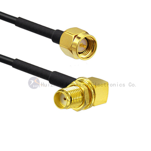 RF koaksiyel kablo düzeneği PVC yalıtımlı MCX Fakra F erkek MMCX erkek otomobil kablo demeti kullanımı için - Product Image 4