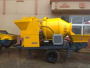 20m³/h <span class=keywords><strong>Mini</strong></span>-Anhänger-Betonpumpe - Dieselbetriebene Pumpcrete-Maschine Leicht zu Transportieren für Baustellen - Product Image 5