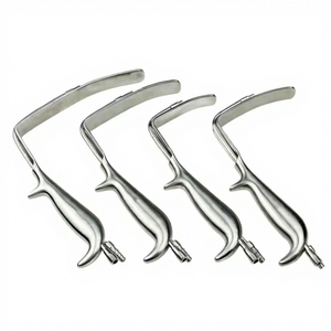 Retractor de Senos con Luz de Fibra Óptica, Manual, de Acero Inoxidable Alemán, Instrumentos de Cirugía Plástica, Certificado CE, Garantía de 3 Años - Product Image 1