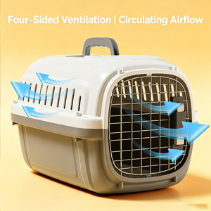 Portable Car Travel Pet Carrier - Handheld Crate <b>Cage</b> for <b>Cats</b> & Small Dogs Wholesale - Product Image 4