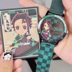 Orologio da Polso Demon Slayer in PVC 100% Originale, Set da 9 Pezzi, Scatola a Sorpresa, Quadrante 4CM, Scala 1/12, Tanjirou <span class=keywords><strong>Nezuko</strong></span>, <span class=keywords><strong>Anime</strong></span> Giapponese - Product Image 3