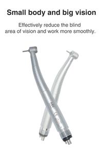 Les dentistes utilisent une turbine haute vitesse à 5 LED, une pièce à main dentaire haute vitesse Airotor. - Product Image 3