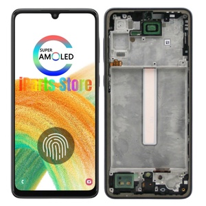 Pantalla de Repuesto IPARTS Nueva para <span class=keywords><strong>Samsung</strong></span> Galaxy A33 5G SM-A336 A336E SM-A336B OLED Táctil con Marco Ensamblado NEGRO - Product Image 1
