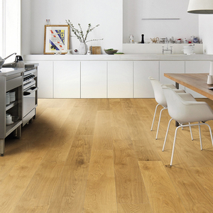 พื้นไม้ฮิคกอรี่แบบวิศวกรรมสั่งทำพิเศษ ทำความสะอาดง่าย เป็นมิตรกับสิ่งแวดล้อม พื้นไม้เนื้อแข็งเรียบเนียน พร้อมรับประกันหนึ่งปี - Product Image 1