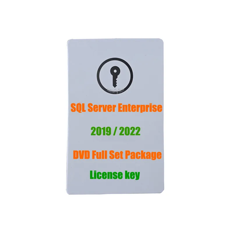 SQL Server 2022 kurumsal anahtar sınırsız çekirdek cal 100% çevrimiçi aktivasyon SQL Server 2022 kurumsal DVD tam Set paketi