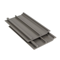 OEM Chine Vente en gros Revêtement mural en bois composite 21*174mm pour murs extérieurs d'hôtel Matériau plastique étanche à l'humidité