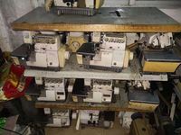 Machine à coudre surjeteuse à 4 fils de marque japonaise d'occasion Pegasus M700