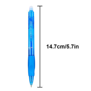 Bolígrafo de tinta de Gel borrable RTS de 12 colores, surtido de puntas de bala, marcador mágico de calor colorido, bolígrafo de prensa borrable rosa, púrpura y amarillo - Product Image 1