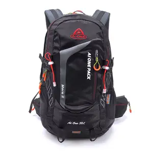 Mochila leve esportiva com design de moda, mochila masculina para caminhadas