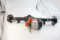 Moteur synchrone à aimant permanent YP, Yuxin 1,2 kW avec réducteur de vitesse, transaxle pour tracteurs et motoculteurs