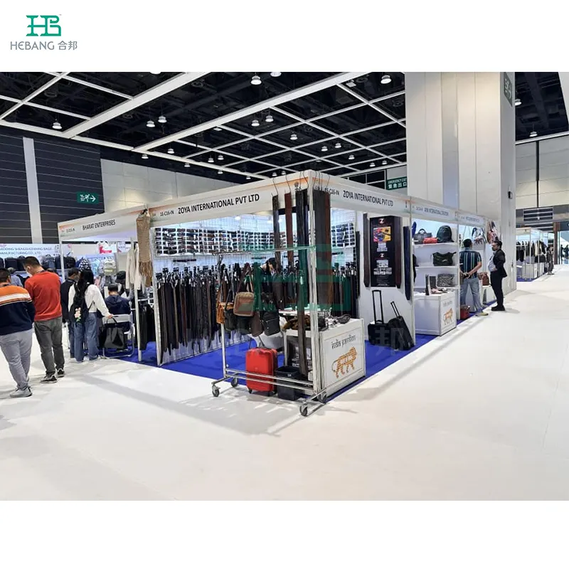 Stan pameran portabel 10 kaki X10 kaki kustom produsen Foshan stan pameran 3X3 Expo Booth pameran dagang