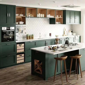 Di Vendita caldo Classico Personalizzato Sala da pranzo Mobili Da Cucina In Legno Massello Da Cucina Modulare - Product Image 6