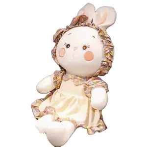 CE/ASTM 2024 New Wholesale Customized Classical Rabbit Doll Plush Toys Stuffed Creative Plushies Bunny For Home Decoration