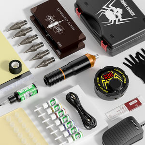 Máquina de tatuaje rotativa profesional, Kit de tatuaje, máquina de tatuaje con Motor automático <span class=keywords><strong>para</strong></span> <span class=keywords><strong>principiantes</strong></span>, gran oferta - Product Image 2