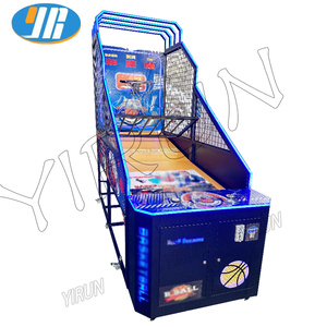 Máquina de Juego de Baloncesto Arcade con Pantalla LCD, Operada con Monedas, Juego de Tiro al Baloncesto y Boxeo para Niños, con Luces LED, para Interiores - Product Image 4