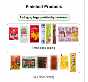 Remplissage piment pâte à salade Sachet vinaigrette liquide Ketchup Petite <span class=keywords><strong>eau</strong></span> de noix de coco Joint lait crème miel Sachet double Machine de remplissage - Product Image 5