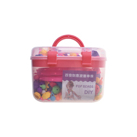 Vente en gros de cadeaux pour enfants, Kit de fabrication de bijoux, Bracelets, collier, ensemble de jouets, perles Pop Snap pour filles et garçons