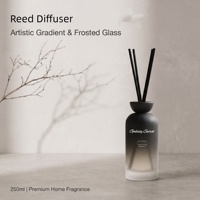 Diffuseur de parfum d'ambiance de luxe avec bâtonnets, formule exclusive à base d'huile pour une diffusion longue durée, logo personnalisé