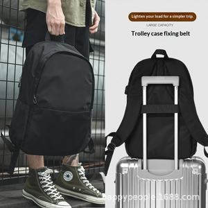 กระเป๋าเป้สะพายหลังสำหรับนักเรียนวิทยาลัย Jin Dian รุ่น Unisex พร้อมสายรัดแบบ Air-Cushion ผ้า Oxford ซับในโพลีเอสเตอร์ พกพาสะดวก ความจุขนาดใหญ่ - Product Image 4