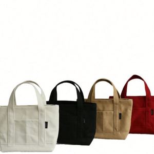 กระเป๋าผ้าแคนวาสขนาดเล็กสไตล์ญี่ปุ่น กระเป๋าถือ กระเป๋าใส่โทรศัพท์มือถือสำหรับสุภาพสตรี ชุดลำลองชายหาด - Product Image 2