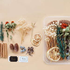 <span class=keywords><strong>Kit</strong></span> de Matériaux <span class=keywords><strong>DIY</strong></span> pour Fleurs Séchées Naturelles, Boîte Thème Multicolore, Fournitures pour Cadres Floraux et Fabrication de Bougies, Approvisionnement Transfrontalier - Product Image 2