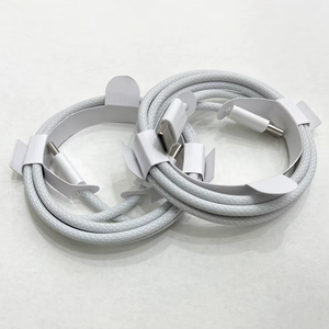 Câble USB-C PD 20W à charge rapide 3A de 1m/2m pour iPhone 14/15/16/17 Pro Max avec emballage (Nylon tressé) - Product Image 4