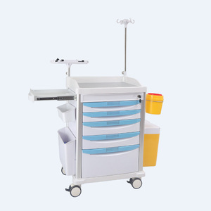 Carrito Médico Help Health ET650 650x480x950mm con Gancho para Enfermería Hospitalaria - Product Image 2