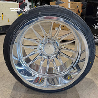 Jantes en alliage d'aluminium, jantes forgées sur mesure à profil profond, jantes forgées 22x12 24x14 26x16 pour camions, 6x139.7 8x170 pour Ford GMC RAM Denali