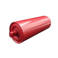 Rouleaux de convoyeur à bande, rouleaux de convoyeur en acier, rouleaux de convoyeur robustes