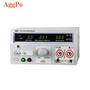 High Accuracy Voltage Tester Rk2672AM Pressure-resistant HV Test 5KV Dielectric Insulation Strength AC DC Hipot Tester Tool