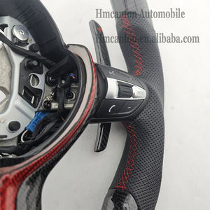 Volante Deportivo de Fibra de Carbono y Cuero Perforado Más Popular para BMW Serie 3, Serie 5, F10, F20, F30, F90, F01, F02 - Product Image 6