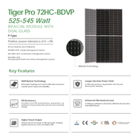 Panneaux solaires photovoltaïques monocristallins Jinko 545W 550 Watt 575 Watt 585W 600 Watt Tiger Pro Neo N-type pour systèmes solaires