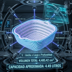 Ele-Gate <b>Colander</b> Set 4.5L Bpa Free PP Material for Vegetables and Meat - Product Image 2