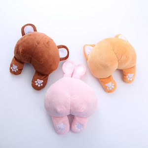 ตุ๊กตาสัตว์เลี้ยงแบบมีเสียง รูปทรงก้นน่ารัก นุ่มสบาย ไส้ใยฝ้าย ผลิตตามสั่งขายส่ง - Product Image 2