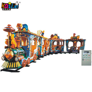 Tren Eléctrico de Madera Antiguo Personalizado de Fibra de Vidrio, el Más Nuevo y a Precio Más Bajo, para 16 Personas, 7-10 KM/H, 1000 kg, CN;ZHE - Product Image 2