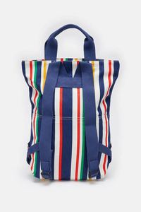 Women's 2025 Feminine <b>Backpack</b> Waterproof and Anti-Theft Fashionable Soft <b>Canvas</b> Bag for Daily Travel for Spring Rainbows - Product Image 3