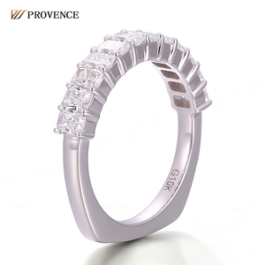 Bague en or véritable 14k 18k certifiée IGI DEF VVS Diamant de laboratoire cultivé sur mesure Design minimaliste Bijoux de mode pour couple - Product Image 1