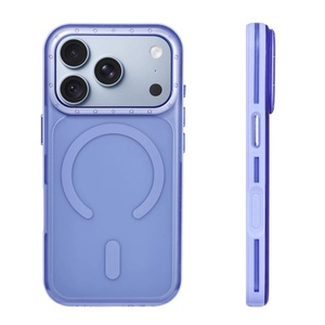 Funda Magnética Translúcida Mate para iPhone 18 13 14 15 16 17 Pro Max con Marco Metálico para Lente, Resistente a Impactos, Gran Venta - Product Image 2